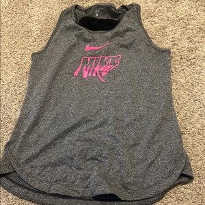 Nike youth Gray Tank Top